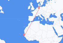 Flyreiser fra Cap Skiring, Senegal til Kassel, Tyskland