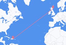 Flyrejser fra Santo Domingo til Aberdeen