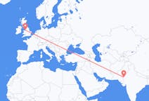 Flüge von Jaisalmer, Indien nach Liverpool, England