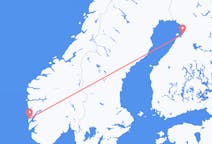 Flyg från Stord till Uleåborg