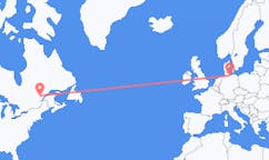 Flights from Saguenay, Canada to Lubeck, Germany