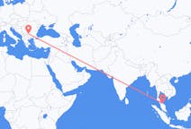 Flights from Narathiwat Province, Thailand to Sofia, Bulgaria