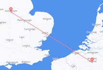 Flyrejser fra Nottingham til Bruxelles