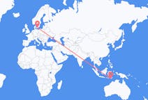 Flights from Kupang, Indonesia to Malmö, Sweden