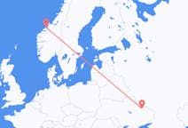 Flyg från Charkiv till Kristiansund