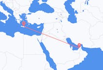 Flyrejser fra Dubai, De Forenede Arabiske Emirater til Iraklio, Grækenland