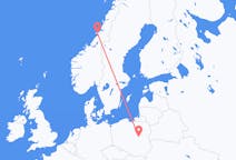 ตั๋วเครื่องบินจากเมืองวอร์ซอไปยังเมืองRørvik