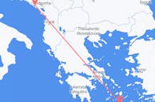 Flights from Tivat to Santorini