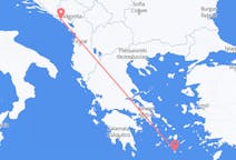 Vuelos de Tivat, Montenegro a Santorini, Grecia