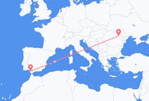 Flyrejser fra Jerez, Spanien til Bacau, Rumænien