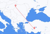 Vols depuis la ville d'Oradea vers la ville de Konya
