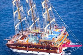 Alanya Catamaran Boat Tour with BBQ Lunch, Soft Drinks & Transfer