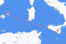 Flyg från Menorca till Comiso