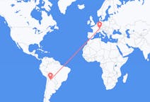 Flyg från Tarija, Bolivia till Zürich, Schweiz
