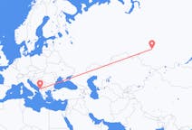 Flights from Tirana, Albania to Tomsk, Russia