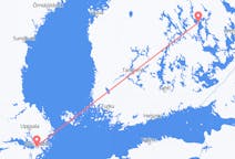 从库奥皮奥飞往斯德哥尔摩的航班