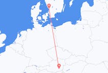 Flights from Halmstad, Sweden to Graz, Austria