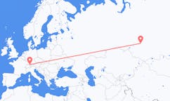 Flights from Tomsk, Russia to Friedrichshafen, Germany