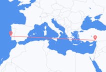 Flyrejser fra Adana til Lissabon