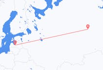 Flyg från Sovetsky till Riga