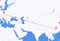Flyrejser fra Changsha, Kina til Pardubice, Tjekkiet