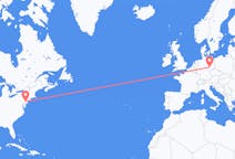 Flyreiser fra Philadelphia, USA til Leipzig, Tyskland