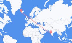 Flüge von Goa, Indien nach Reykjavik, Island