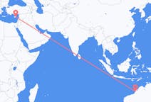 Flyrejser fra Broome til Larnaca