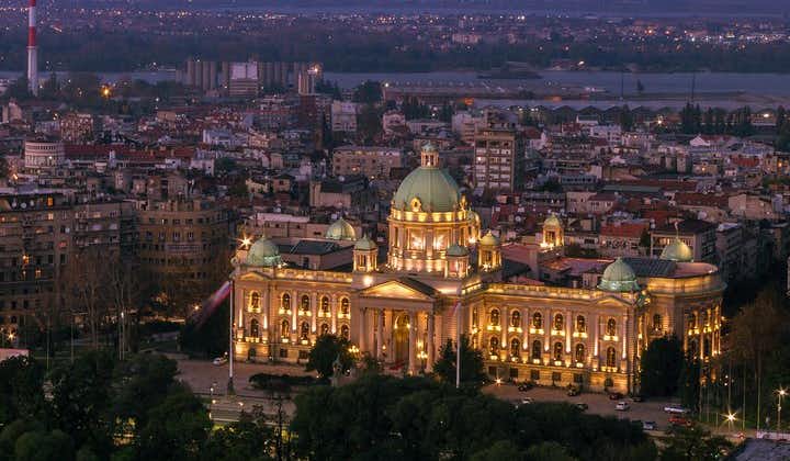 Känn Belgrad panoramautsikt