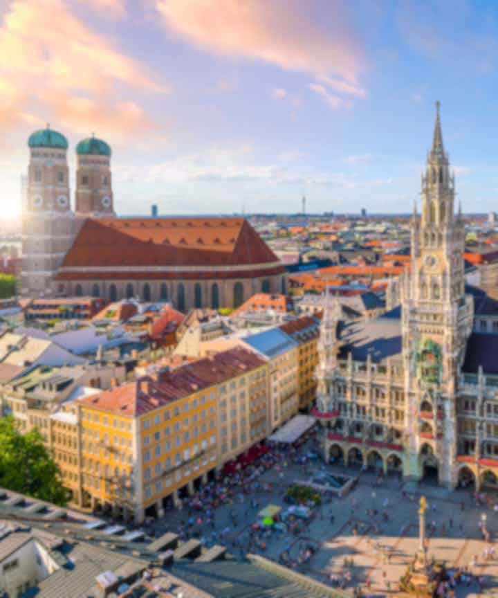 Flights from the city of Reykjavik to the city of Munich