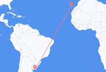 Flyreiser fra Punta del Este, Uruguay til Santa Cruz de Tenerife, Spania
