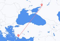 Fly fra Rostov-na-Donu til Dalaman