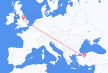 Flights from Eskişehir, Turkey to Nottingham, the United Kingdom