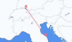 Flights from Ancona to Friedrichshafen
