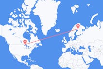Flyreiser fra Thunder Bay, til Rovaniemi