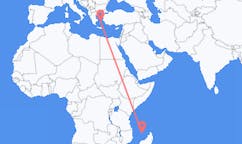 Flyreiser fra Mamoudzou, Frankrike til Mykonos, Hellas
