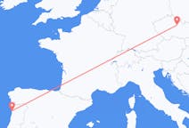 Flyg från Pardubice, Tjeckien till Porto, Portugal
