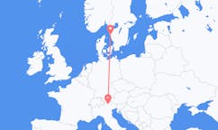 Flights from Bolzano, Italy to Gothenburg, Sweden