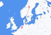 Flyreiser fra Östersund, Sverige til Düsseldorf, Tyskland