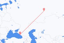 Flüge von der Stadt Jekaterinburg in die Stadt Sotschi