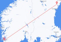 Fly fra Kramfors Municipality til Stavanger