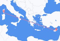 Flyg från Larnaca, Cypern till Figari, Frankrike
