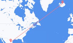 Flyreiser fra Monterrey, Mexico til Akureyri, Island