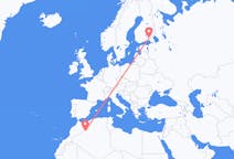 Flights from Béchar, Algeria to Lappeenranta, Finland