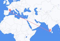 Flights from Thiruvananthapuram, India to Barcelona, Spain