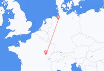 Flyreiser fra Dole, Frankrike til Bremen, Tyskland