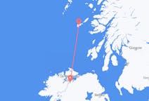 Flights from Derry, the United Kingdom to Tiree, the United Kingdom