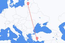 Flights from Kaunas to Antalya