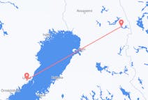Voli da Kuusamo, Finlandia a Umeå, Svezia