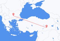 Flüge von Plowdiw, Bulgarien nach Diyarbakir, die Türkei